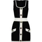 Balmain dress with buttons