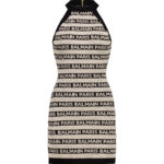 Balmain Short knit dress