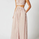 SCANLAN THEODORE STRIPE RING DRESS