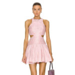 AJE INTROSPECT CUT OUT MINI DRESS