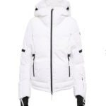 JET SET Julia padded ski jacket White