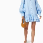 AJE LOTUS SHIRT DRESS