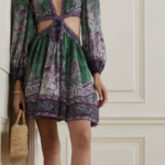 ZIMMERMANN ANNEKE RUFFLE MINI DRESS