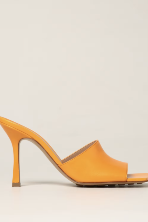 BOTTEGA VENETA SHOES ORANGE